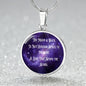 Love That Spans The Stars, Pendent With Custom Engraving.