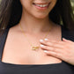 My Heart's Sweet Bliss Interlocking Hearts Neckless