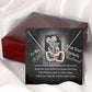 My Heart's Sweet Bliss Interlocking Hearts Neckless